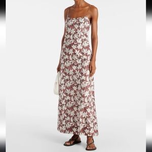 Faithfull Alskar floral cotton maxi dress Size 4